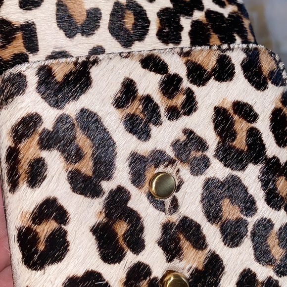 Ann Taylor thick animal calf hair belt - Picture 5 of 8